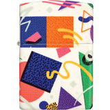 Zippo 80s Throwback Lighter - Glow In The Dark Finish Gift For Retro Collectors And Nostalgia Fans by Zippo