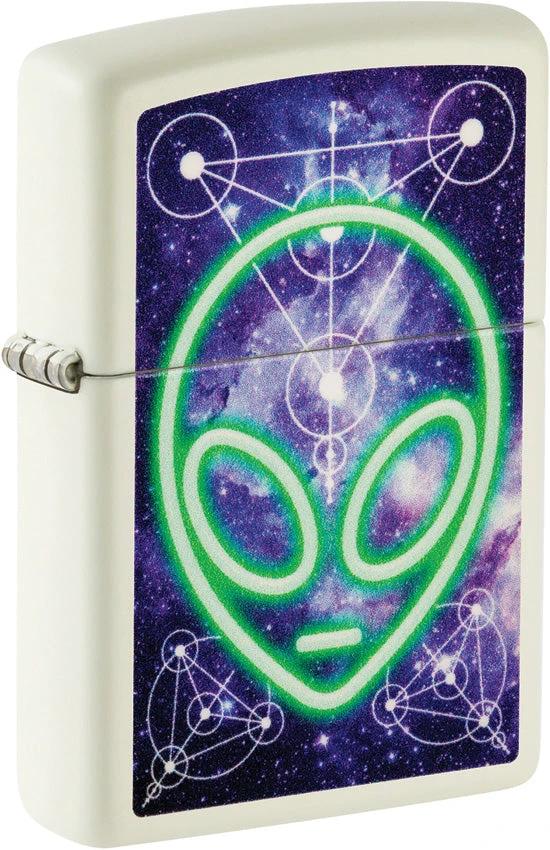Zippo Glowing Alien Lighter 46288 by Zippo