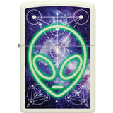 Zippo Glowing Alien Lighter 46288 - Glow In The Dark Collectible Gift For Sci Fi Fans And Collectors by Zippo