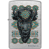 Zippo Buck Wear Street Chrome Lighter 46422 - Durable Chrome Finish Boxed Gift For Collectors by Zippo