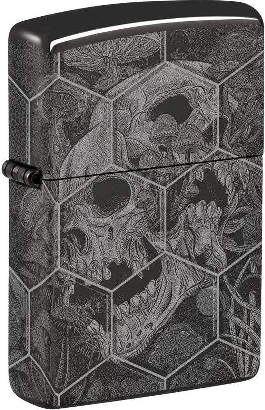 Zippo Mushroom Skulls Lighter 46425 by Zippo