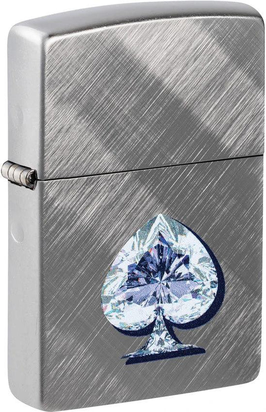 Zippo Gleaming Spade Lighter 46472 by Zippo