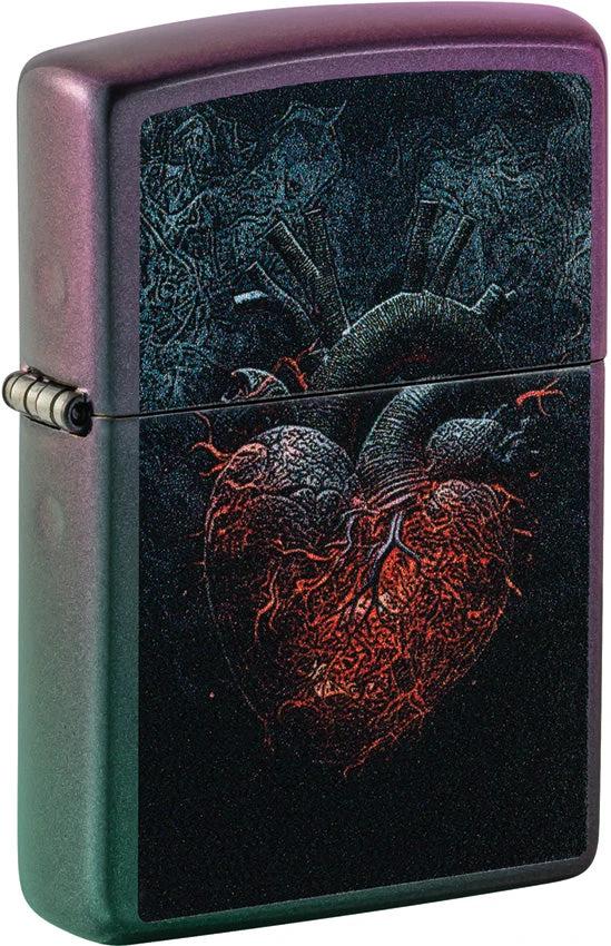 Zippo Dark Heart Lighter 46583 by Zippo