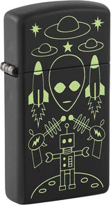 Zippo Alien Invasion Lighter 46691 by Zippo