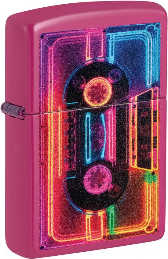 Zippo Neon Cassette Lighter 46693 by Zippo