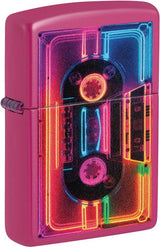Zippo Neon Cassette Lighter 46693 by Zippo