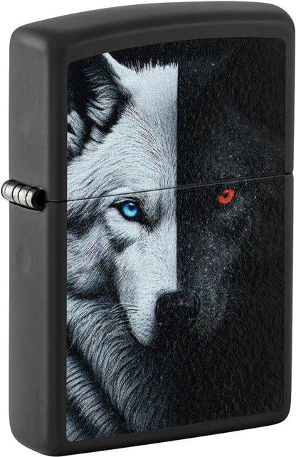 Zippo Two Wolves Lighter 46694 by Zippo
