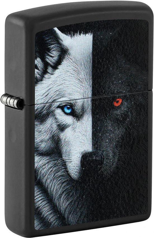 Zippo Two Wolves Lighter 46694 by Zippo