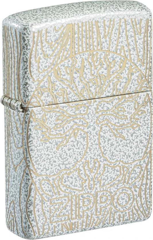 Zippo Tree of Life Woodgrain Lighter 46697 by Zippo