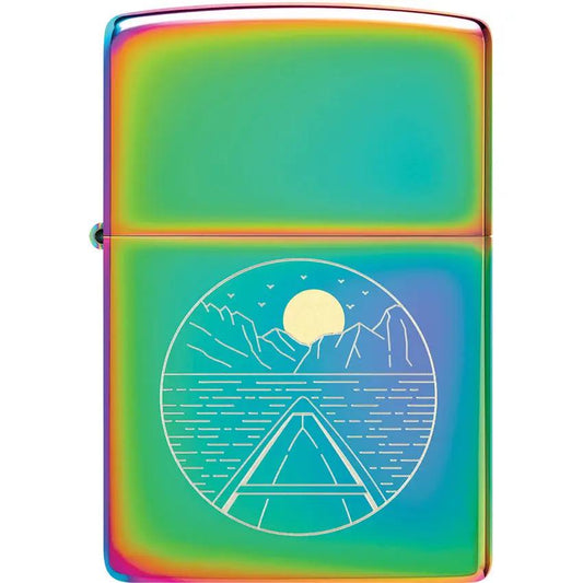 Zippo Moon Canoe Lighter - Windproof Pocket Flame For Outdoor Enthusiasts And Collectors Edition by Zippo