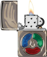 Zippo Collectible Of The Year 2025 Collector's Edition Deep Carve 360 Photo Image Armor Black Ice - Premium Craft by Zippo