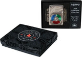 Zippo Collectible Of The Year 2025 Collector's Edition Deep Carve 360 Photo Image Armor Black Ice - Premium Craft by Zippo