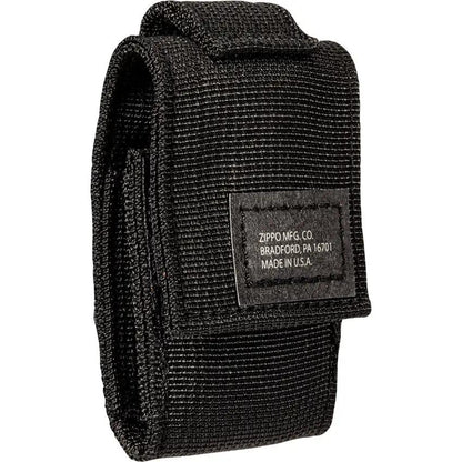 Zippo Tactical Pouch Black 48400 Securely Holds Any Zippo Lighter In Mil Spec Nylon For Outdoor And Field Professionals by Zippo