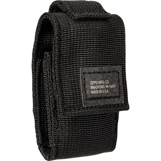 Zippo Tactical Pouch Black 48400 Securely Holds Any Zippo Lighter In Mil Spec Nylon For Outdoor And Field Professionals by Zippo