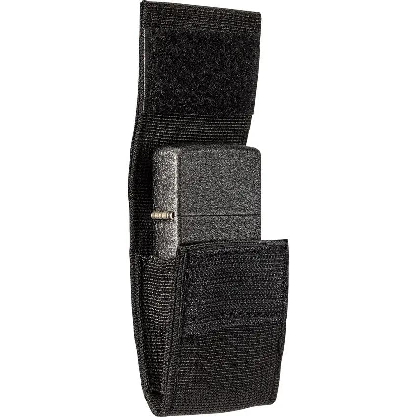 Zippo Tactical Pouch Black 48400 Securely Holds Any Zippo Lighter In Mil Spec Nylon For Outdoor And Field Professionals by Zippo