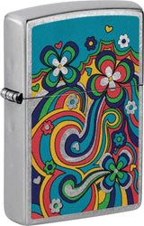 Zippo Flower Power Design Lighter 48579 by Zippo