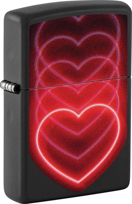 Zippo Hearts Design Lighter 48593 by Zippo