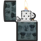 Zippo Harley-Davidson Engine Lighter - Matte Black Boxed For Harley Enthusiasts And Biker Collectors by Zippo