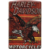 Zippo Harley-Davidson Eagle Lighter - 540 Wraparound Color Design Officially Licensed Collectible by Zippo