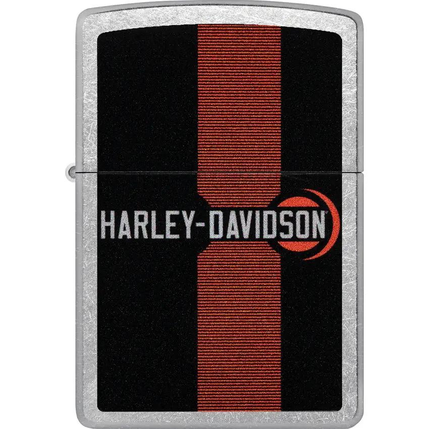 Zippo Harley-Davidson Lighter Street Chrome - Officially Licensed Harley-Davidson Item For Collectors by Zippo