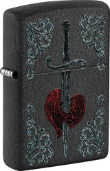 Zippo Heart Dagger Tattoo Lighter 48617 by Zippo
