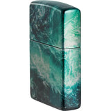 Zippo Rogue Wave Design Lighter - Windproof Flame For Collectors And Outdoor Enthusiasts by Zippo