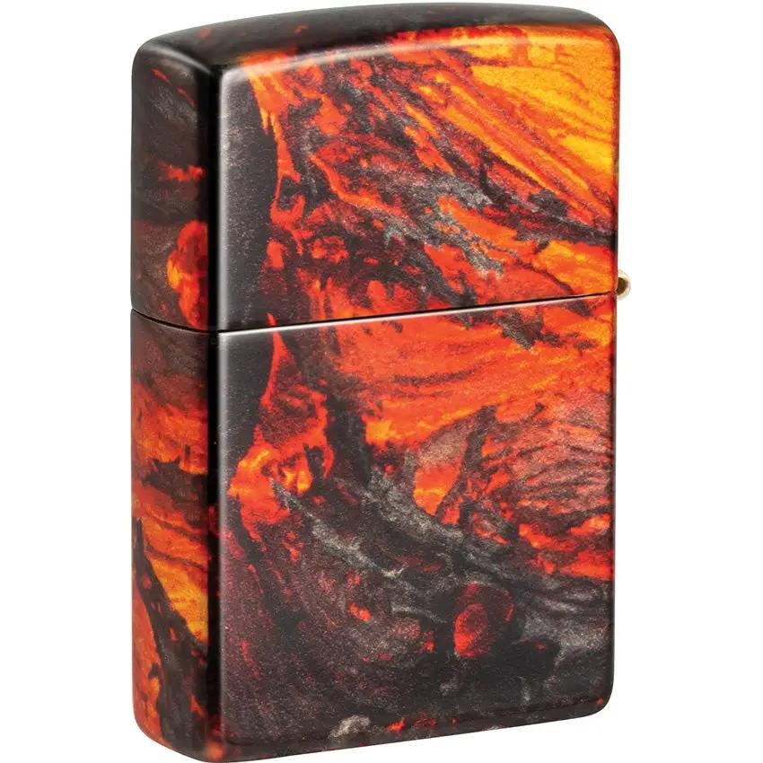 Zippo Lava Flow Design Lighter 48622 - Vivid Lava Flow Wrap For Collectors And Smokers by Zippo