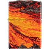Zippo Lava Flow Design Lighter 48622 - Vivid Lava Flow Wrap For Collectors And Smokers by Zippo