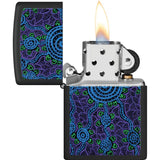 Zippo Lighter John Smith Gumbula Design 48625 - Black Matte Finish Collectible Boxed Gift For Collectors by Zippo