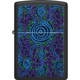 Zippo Lighter John Smith Gumbula Design 48625 - Black Matte Finish Collectible Boxed Gift For Collectors by Zippo