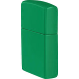 Zippo Grass Green Matte Lighter - Durable Outdoor Ready Finish For Collectors And Everyday Use by Zippo