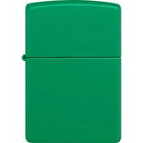Zippo Grass Green Matte Lighter - Durable Outdoor Ready Finish For Collectors And Everyday Use by Zippo