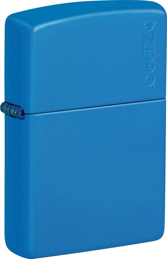 Zippo Classic Sky Blue Lighter 48628ZL by Zippo