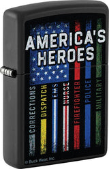 Zippo BuckMark Americas Heroes 48634 by Zippo