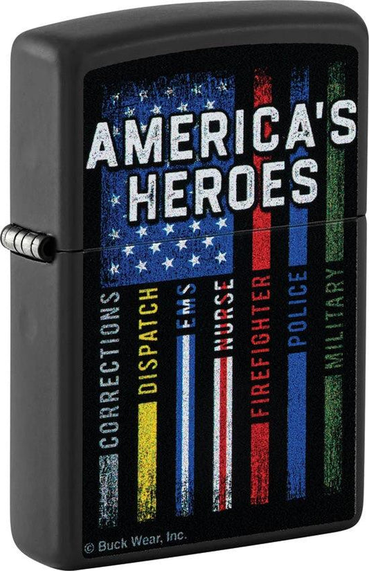 Zippo BuckMark Americas Heroes 48634 by Zippo