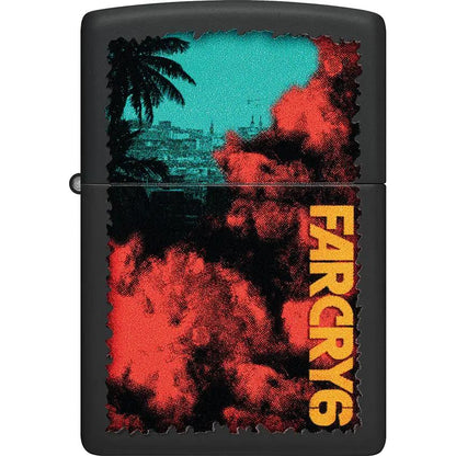 Zippo Far Cry 6 Lighter - Authentic Black Matte Limited Edition for Gamers and Collectors by Zippo