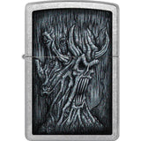 Zippo Evil Tree Lighter - Street Chrome Finish Official Zippo Store Exclusive For Collectors by Zippo