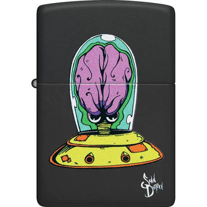 Zippo Sean Dietrich Lighter - Exclusive Black Matte Finish Boxed Gift for Collectors by Zippo