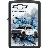 Zippo Chevrolet Truck Lighter 48756 - Black Matte Finish Officially Licensed Gift Boxed For Chevrolet Fans by Zippo