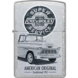 Zippo Chevrolet Lighter Street Chrome - Officially Licensed Gift For Car Enthusiasts by Zippo