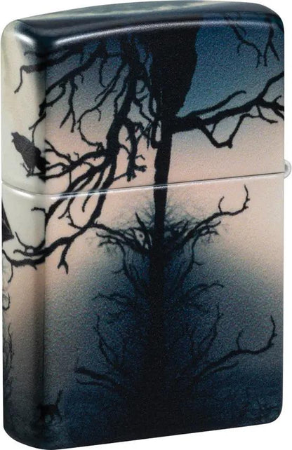 Zippo Horror House Lighter - Glow In The Dark Finish 540 Color Process, Boxed For Gifting by Zippo