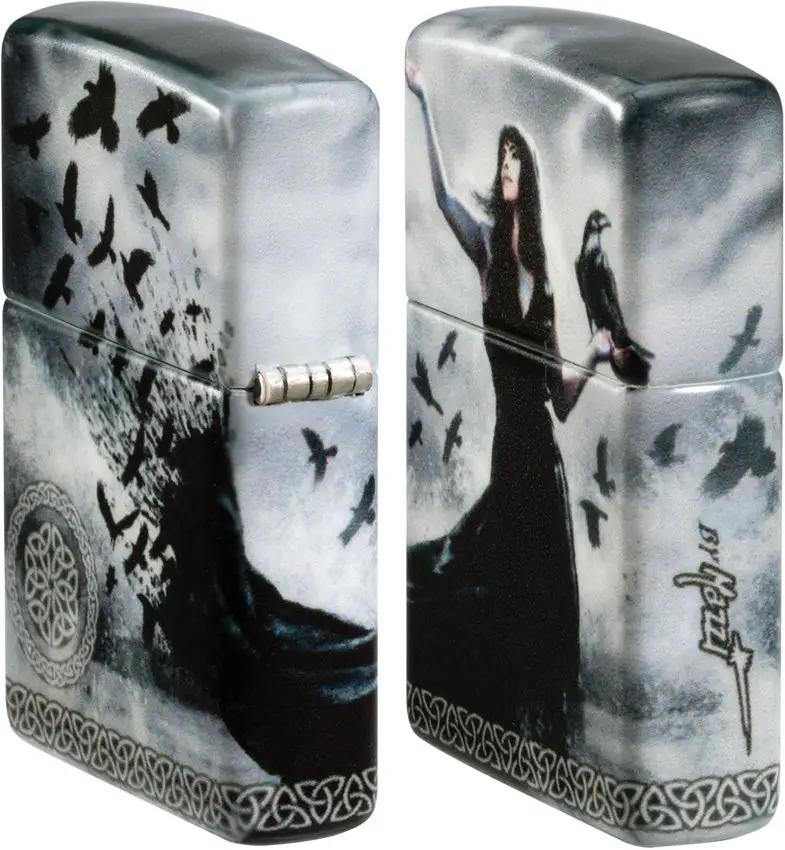 Zippo Mazzi Lighter - Official Claudio Mazzi Artwork For Collectors Premium Gift For Mazzi Fans by Zippo