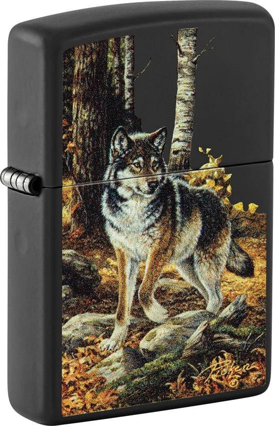 Zippo Linda Picken Wolf Lighter 48970 by Zippo