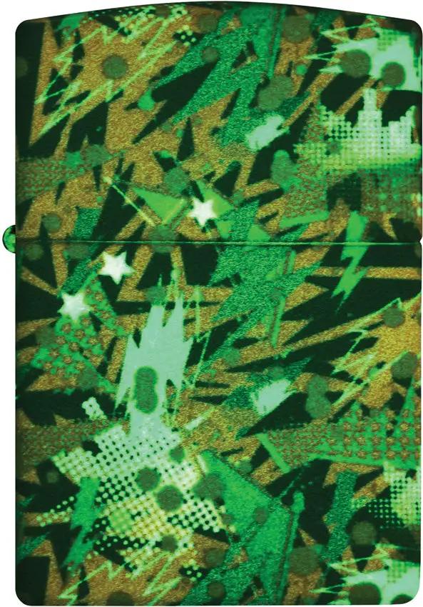 Zippo Retro Design Lighter - Glow In The Dark Boxed Gift For Collectors Premium Edition by Zippo