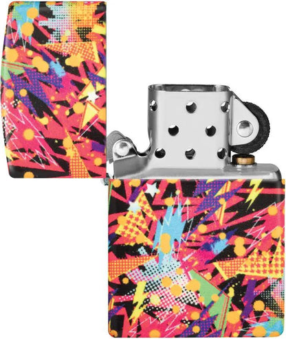Zippo Retro Design Lighter - Glow In The Dark Boxed Gift For Collectors Premium Edition by Zippo