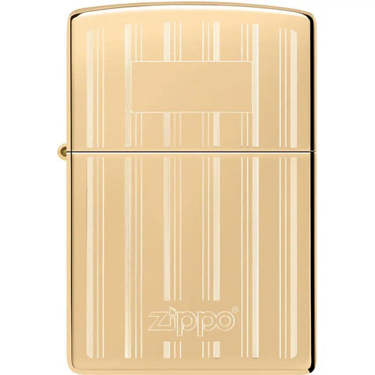 Zippo Design Lighter 46011 - Premium High Polish Brass Boxed Gift For Collectors And Enthusiasts by Zippo