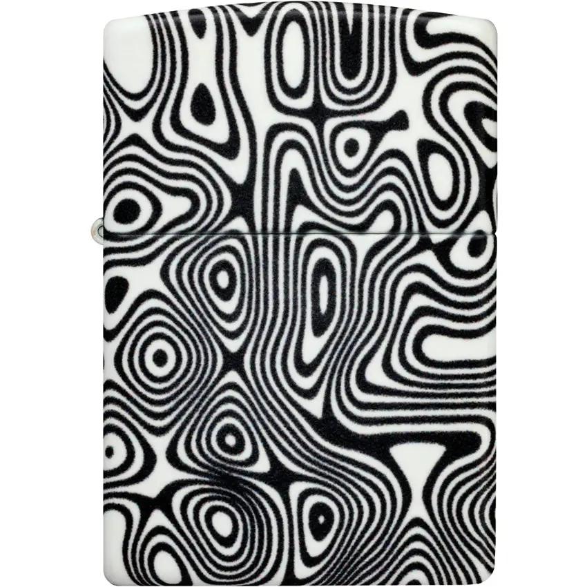 Zippo Glowing Swirls Lighter - Glow In The Dark Swirl Finish With Boxed Gift For Collectors And Outdoor Enthusiasts by Zippo