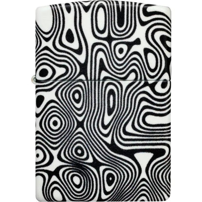 Zippo Glowing Swirls Lighter - Glow In The Dark Swirl Finish With Boxed Gift For Collectors And Outdoor Enthusiasts by Zippo