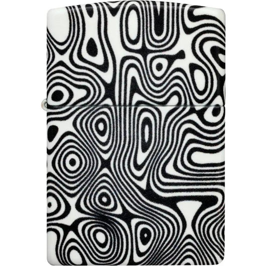 Zippo Glowing Swirls Lighter - Glow In The Dark Swirl Finish With Boxed Gift For Collectors And Outdoor Enthusiasts by Zippo