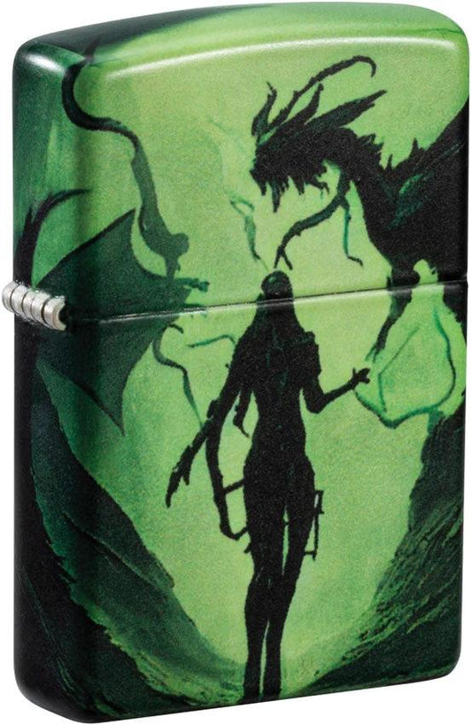 Zippo Glowing Dragon Lighter 46130 by Zippo